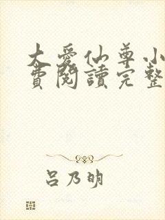 大爱仙尊小说免费阅读完整版