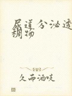 尿道分泌透明粘稠物