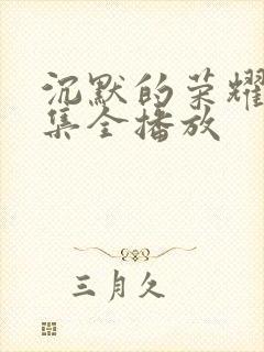 沉默的荣耀40集全播放