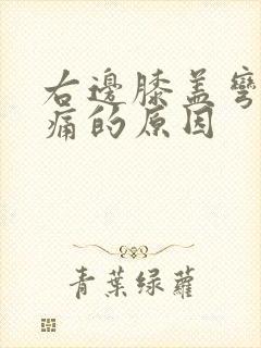 右边膝盖弯曲疼痛的原因