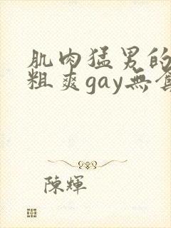 肌肉猛男的大巨粗爽gay无套