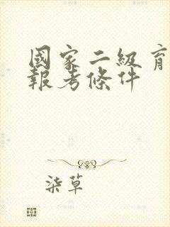 国家二级育婴师报考条件