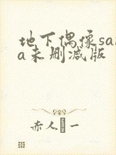 地下偶像sana未删减版