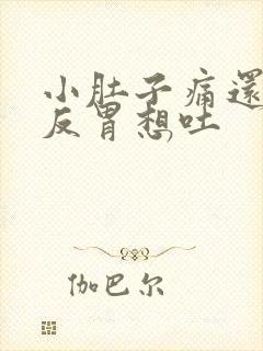 小肚子痛还有点反胃想吐