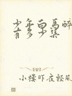 少年白马醉春风有多少集