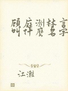 顾庭洲林言小说叫什么名字