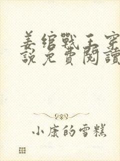 姜绾战王穿越小说免费阅读无弹窗