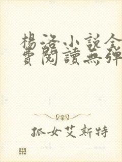 杨洛小说全文免费阅读无弹窗最新章节