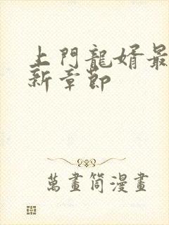 上门龙婿最近更新章节