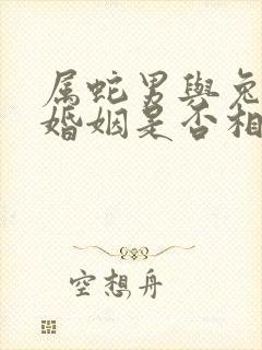 属蛇男与兔女的婚姻是否相配