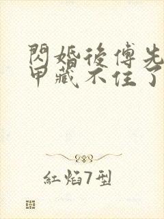 闪婚后傅先生马甲藏不住了演员表