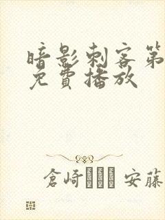 暗影刺客第6季免费播放