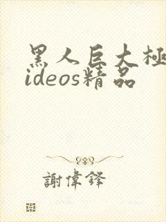 黑人巨大极品videos精品