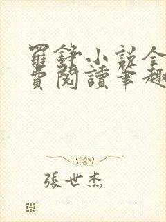 罗铮小说全文免费阅读笔趣阁