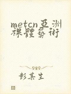 metcn亚洲裸体艺术