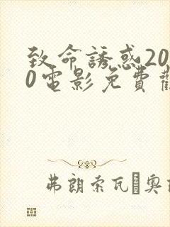 致命诱惑2010电影免费观看完整版封面