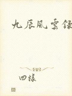 九辰风云录境界