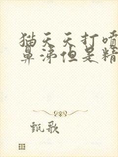 猫天天打喷嚏流鼻涕但是精神很好