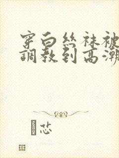 穿白丝袜被老师调教到高潮