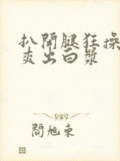 扒开腿狂操女人爽出白浆