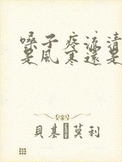 嗓子疼流清鼻涕是风寒还是风热