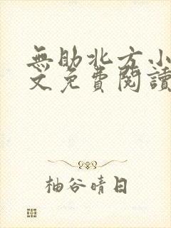 无助北方小说全文免费阅读最新章节