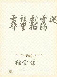 电视剧雪迷宫在哪里拍的封面