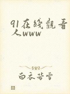 91在线观看成人www