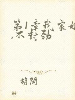 第1章我家娘子,不对劲