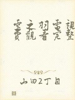 云之羽电视剧免费观看完整版全集封面