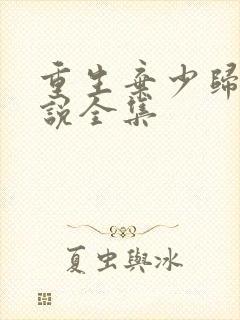 重生弃少归来小说全集