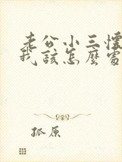 老公小三怀孕了我该怎么处理