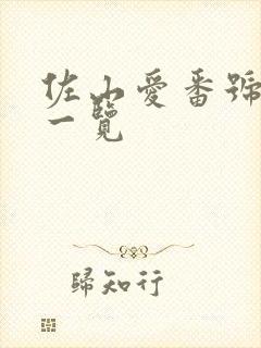 佐山爱番号作品一览