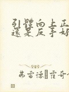 引体向上正手好还是反手好