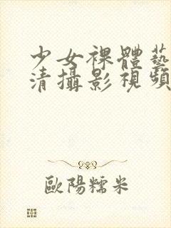 少女裸体艺术高清摄影视频