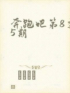 奔跑吧第8季第5期