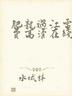 肥龙过江电影免费高清在线观看封面