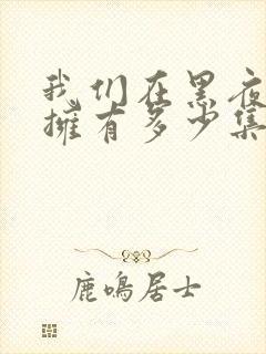 我们在黑夜中相拥有多少集