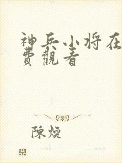 神兵小将在线免费观看封面