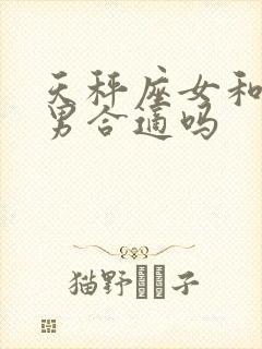 天秤座女和处女男合适吗封面