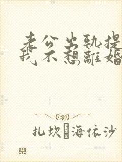 老公出轨提离婚我不想离婚