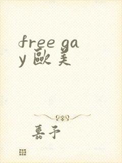 free gay 欧美