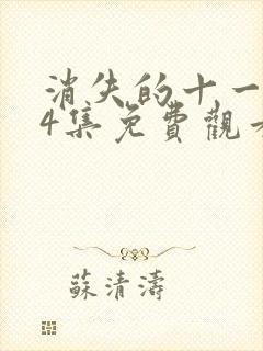 消失的十一层24集免费观看