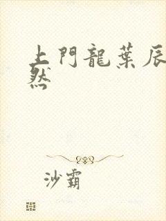 上门龙叶辰萧初然