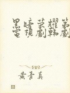 黑暗荣耀第二季电视剧韩剧热播封面