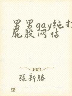 男男gay纯打屁股网站