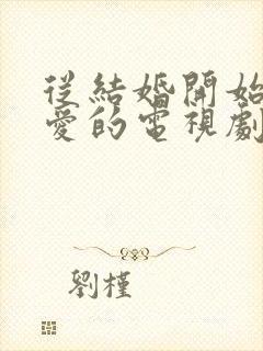 从结婚开始谈恋爱的电视剧免费观看