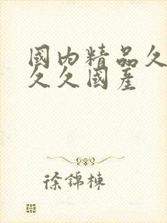 国内精品久久久久久国产