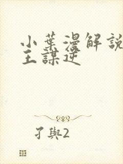 小叶漫解说君魔王谋逆