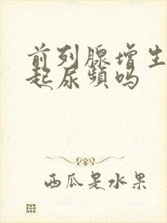 前列腺增生能引起尿频吗